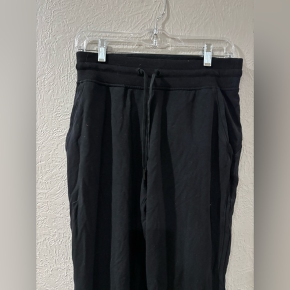 Lululemon Warm Down High Rise Jogger Modal Fleece Casual Pants in Black size 6 - Picture 4 of 10